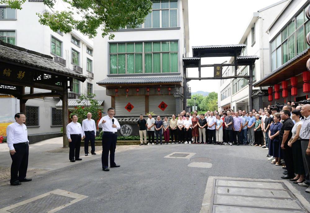 习总书记在李祖村讲话