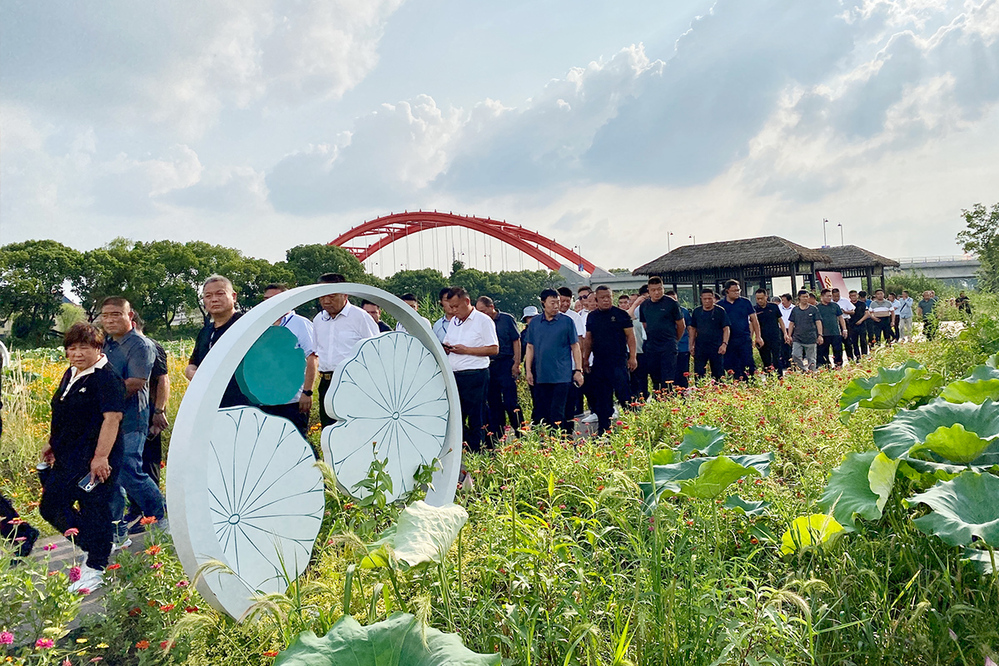 在杭州实践考察点学习